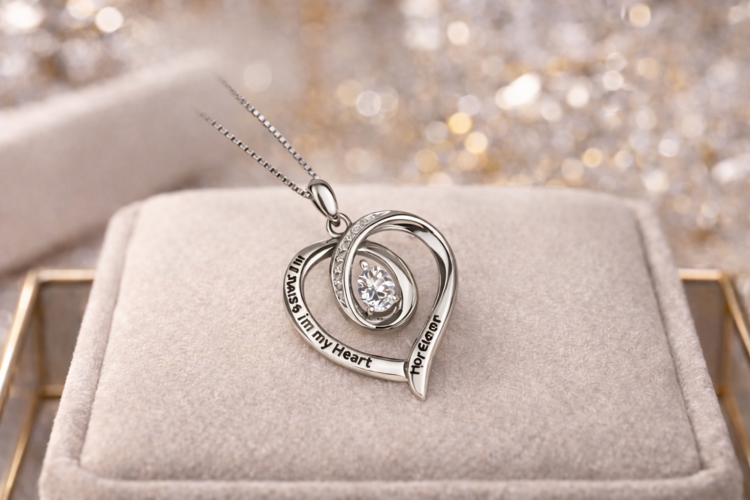 Heart Necklace for Women