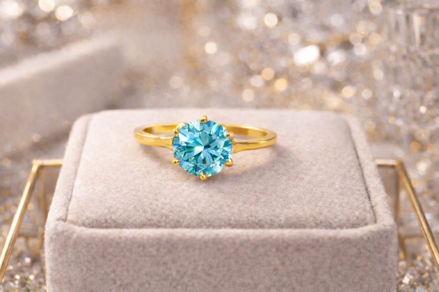 18K Gold Plated Stainless Steel Ring